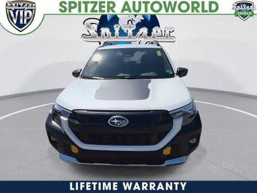 Crystal White Pearl 2026 Subaru Forester Wilderness
