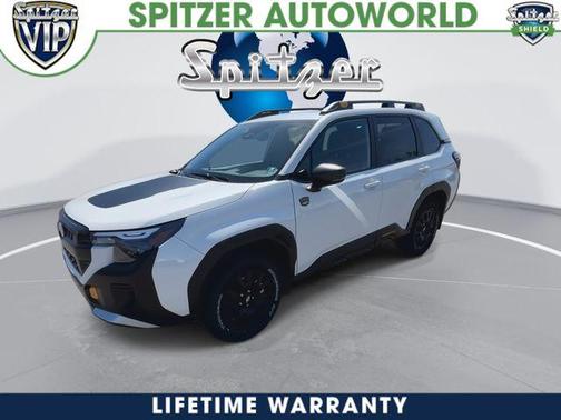 Crystal White Pearl 2026 Subaru Forester Wilderness