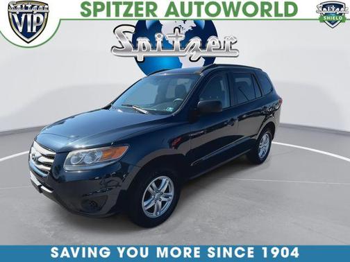 Pacific Blue Pearl 2012 Hyundai SANTA FE GLS