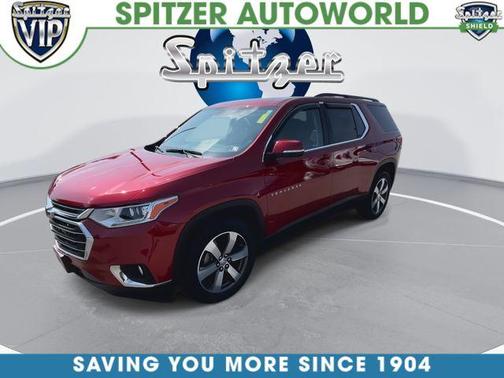 Cajun Red Tintcoat 2019 Chevrolet Traverse LT Leather
