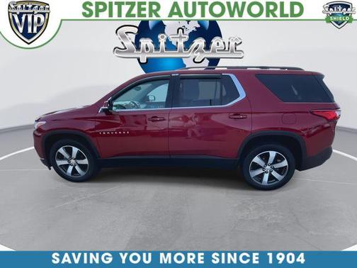 Cajun Red Tintcoat 2019 Chevrolet Traverse LT Leather
