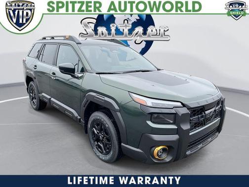 Deep Emerald Green 2026 Subaru Outback Wilderness SUV