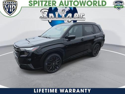 Crystal Black Silica 2026 Subaru Forester Sport