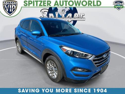 Caribbean Blue 2017 Hyundai TUCSON SE
