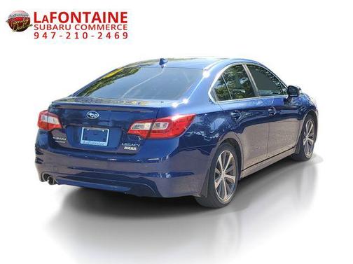 Blue 2017 Subaru Legacy Limited