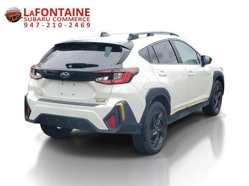 Crystal White Pearl 2025 Subaru Crosstrek Sport
