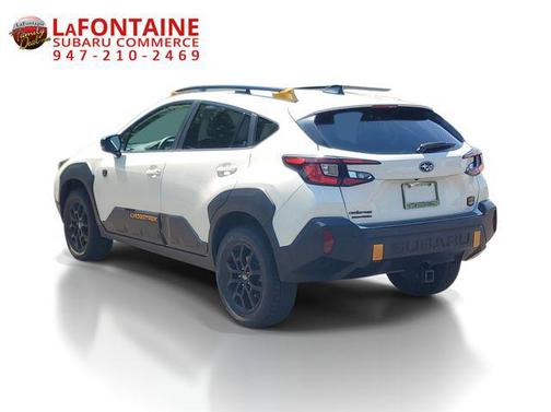 Crystal White Pearl 2024 Subaru Crosstrek Wilderness