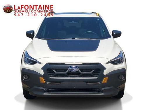 Crystal White Pearl 2024 Subaru Crosstrek Wilderness