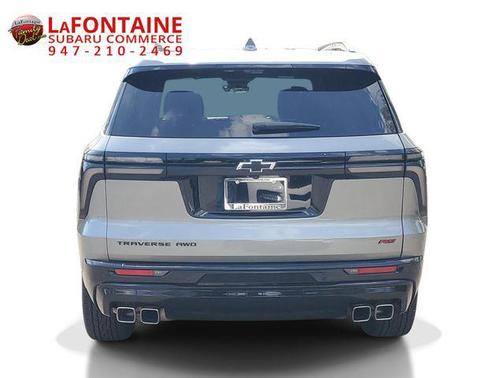 Sterling Gray Metallic 2025 Chevrolet Traverse RS