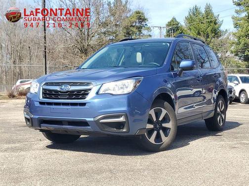 Quartz Blue Pearl 2018 Subaru Forester 2.5i Premium