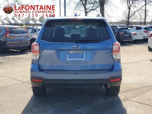 Quartz Blue Pearl 2018 Subaru Forester 2.5i Premium