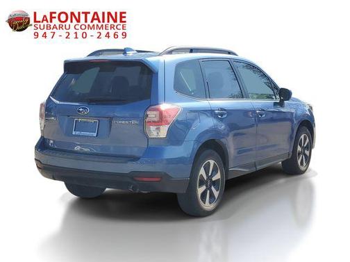 Quartz Blue Pearl 2018 Subaru Forester 2.5i Premium