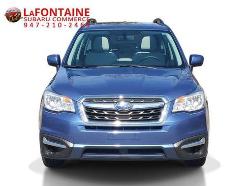 Quartz Blue Pearl 2018 Subaru Forester 2.5i Premium
