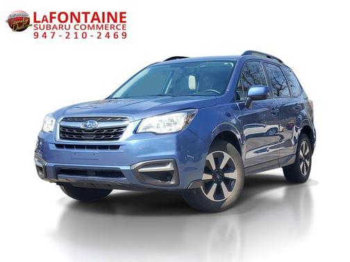 Quartz Blue Pearl 2018 Subaru Forester 2.5i Premium