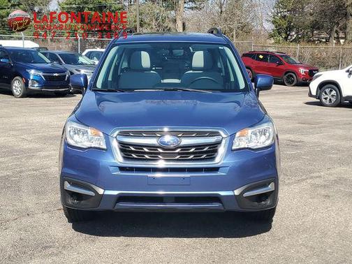 Quartz Blue Pearl 2018 Subaru Forester 2.5i Premium