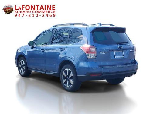 Quartz Blue Pearl 2018 Subaru Forester 2.5i Premium