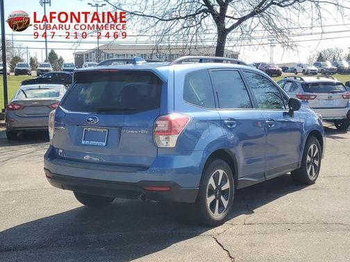 Quartz Blue Pearl 2018 Subaru Forester 2.5i Premium