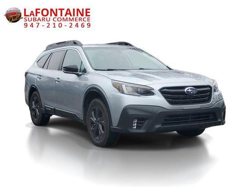 Ice Silver Metallic 2021 Subaru Outback Onyx Edition XT