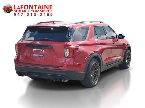 Rapid Red Metallic Tinted Clearcoat 2020 Ford Explorer ST