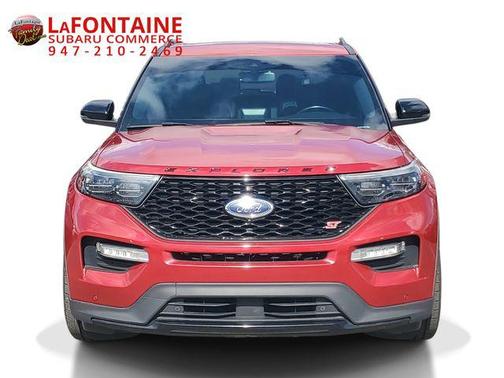 Rapid Red Metallic Tinted Clearcoat 2020 Ford Explorer ST