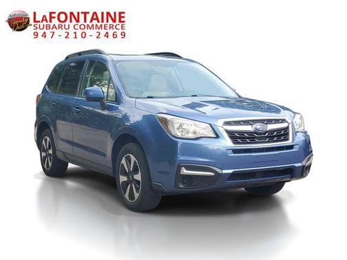 Quartz Blue 2017 Subaru Forester 2.5i Premium