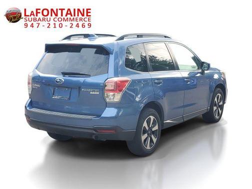 Quartz Blue 2017 Subaru Forester 2.5i Premium