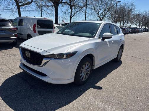 Rhodium White Metallic 2024 Mazda CX-5 2.5 S Preferred Package