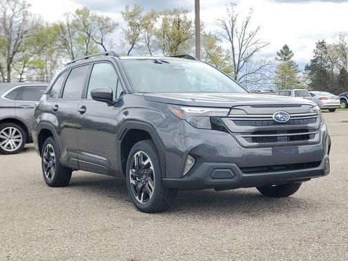 Gray 2026 Subaru Forester Hybrid Premium