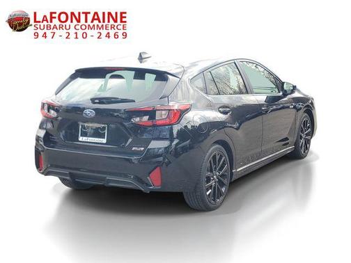 Crystal Black Silica 2026 Subaru Impreza RS