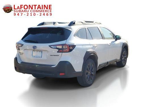 Crystal White Pearl 2025 Subaru Outback Onyx Edition