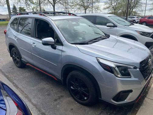 Ice Silver 2023 Subaru Forester Sport