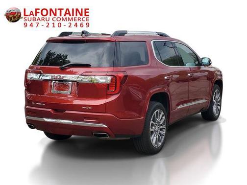 Volcanic Red Tintcoat 2023 GMC Acadia Denali