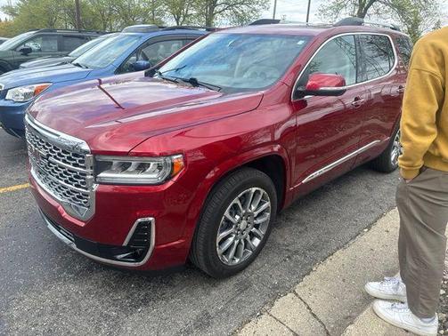 Volcanic Red Tintcoat 2023 GMC Acadia Denali
