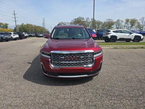 Volcanic Red Tintcoat 2023 GMC Acadia Denali