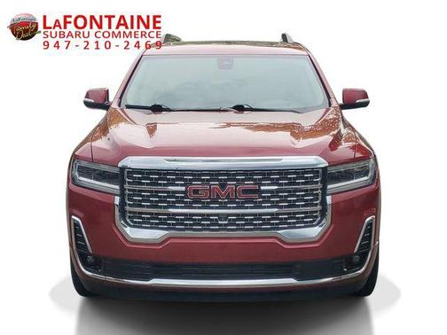 Volcanic Red Tintcoat 2023 GMC Acadia Denali