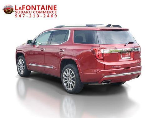Volcanic Red Tintcoat 2023 GMC Acadia Denali