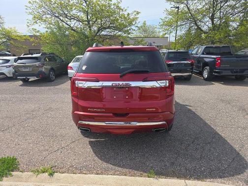 Volcanic Red Tintcoat 2023 GMC Acadia Denali