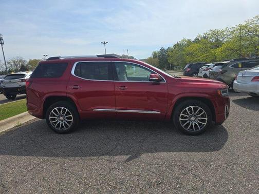 Volcanic Red Tintcoat 2023 GMC Acadia Denali