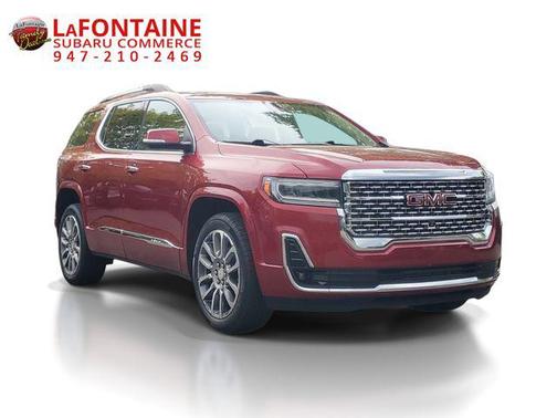 Volcanic Red Tintcoat 2023 GMC Acadia Denali