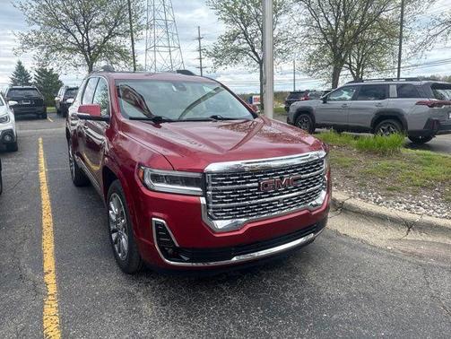 Volcanic Red Tintcoat 2023 GMC Acadia Denali
