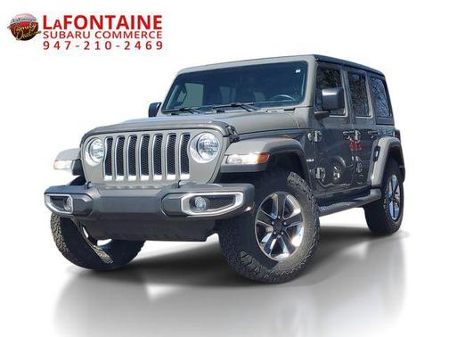 Sting-Gray Clearcoat 2018 Jeep Wrangler Unlimited Sahara