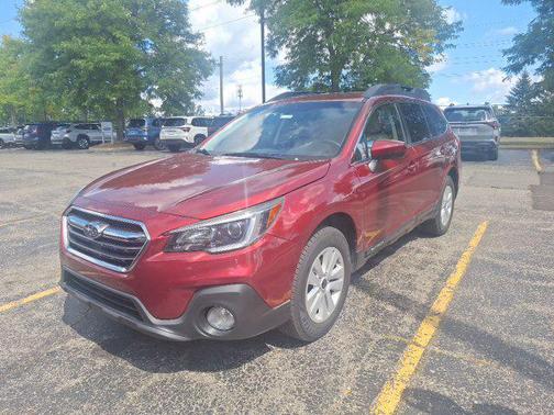 Red 2018 Subaru Outback 2.5i Premium