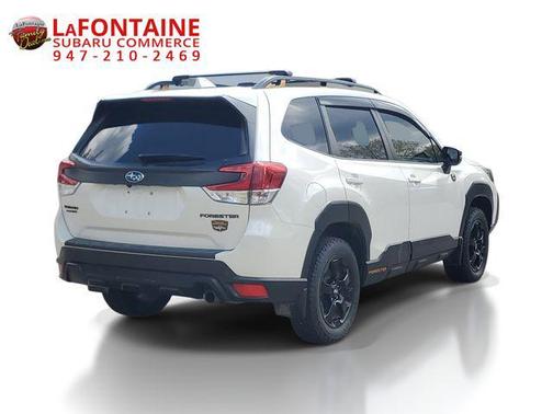 Crystal White Pearl 2022 Subaru Forester Wilderness