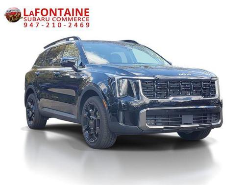 Ebony Black 2024 Kia Sorento SX