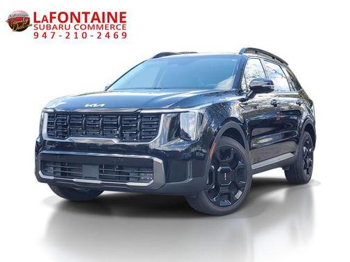 Ebony Black 2024 Kia Sorento SX