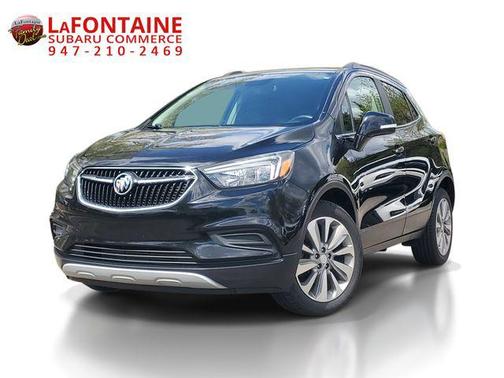 Ebony Twilight Metallic 2019 Buick Encore Preferred