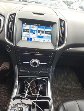 Ruby Red Metallic Tinted Clearcoat 2019 Ford Edge Titanium