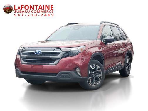 Crimson Red Pearl 2025 Subaru Forester Premium
