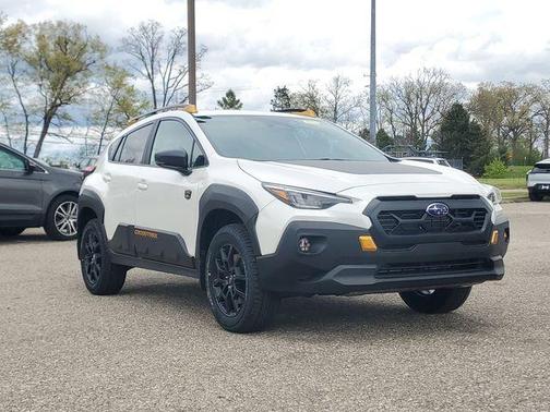 Crystal White Pearl 2026 Subaru Crosstrek Wilderness