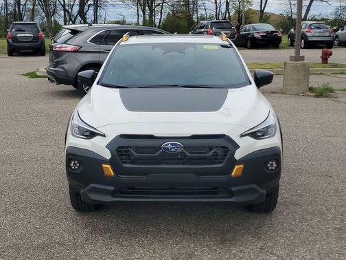 Crystal White Pearl 2026 Subaru Crosstrek Wilderness